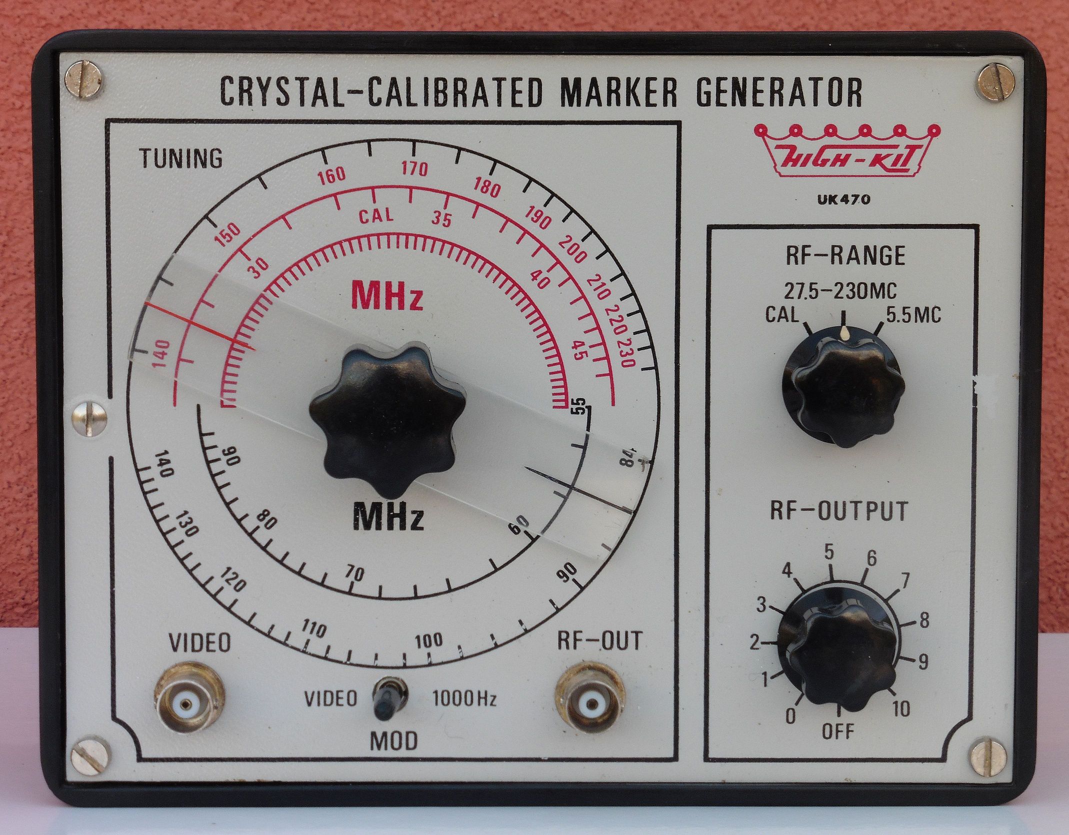 Highkit Crystal Calibrated Marker Generator Uk470 08 